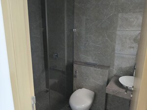 Bathroom in 3 BHK Apartment at Oberoi Sky City, Borivali East – for Rent