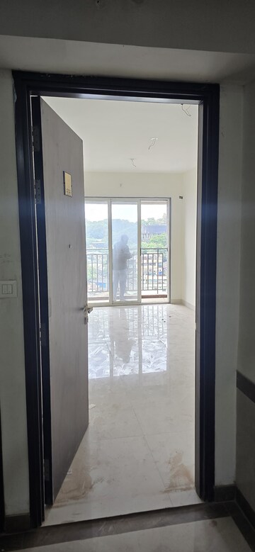 Building Lobby in 2 BHK Apartment at Ajmera Crosstown One, Kalyan West – for Rent