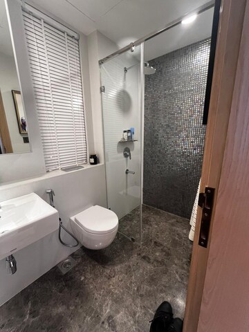 Bathroom in 2 BHK Apartment at Lower Parel West – for Rent