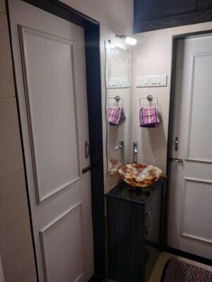 Balcony in 1 BHK Apartment at Lalani Residency, Kavesar – for Rent