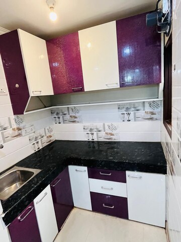 Kitchen in 2 BHK Builder Floor at Saket – for Rent