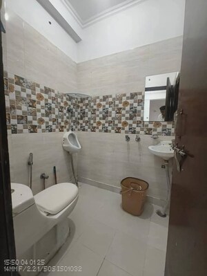Bathroom in 2 BHK Builder Floor at Saket – for Rent