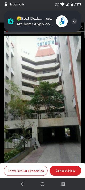 2 BHK Apartment – Exterior View View at Welworth Paradise, Baner - for Rent