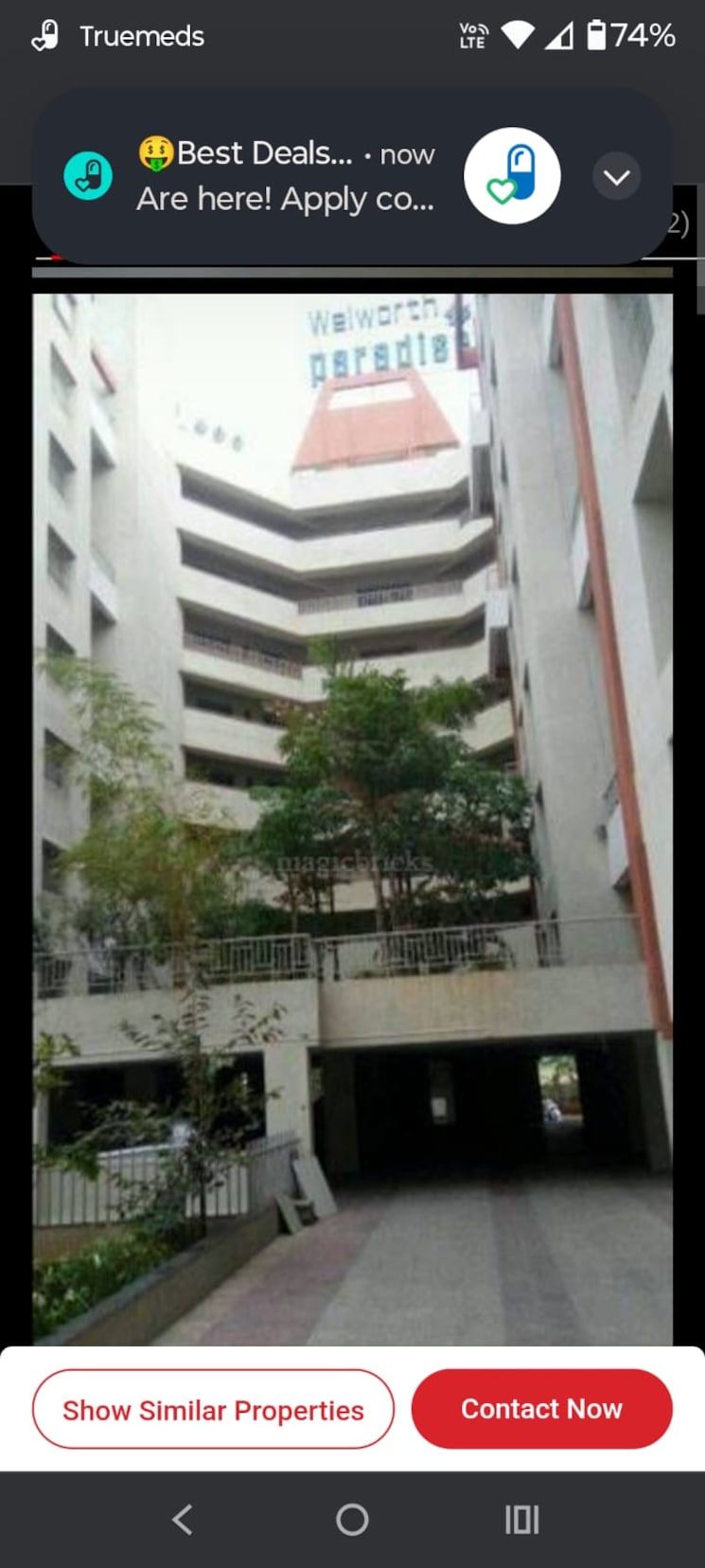 Exterior View, welworth-paradise 2 Bedroom 996 Sq.Ft. Apartment In Baner Pune 9279520