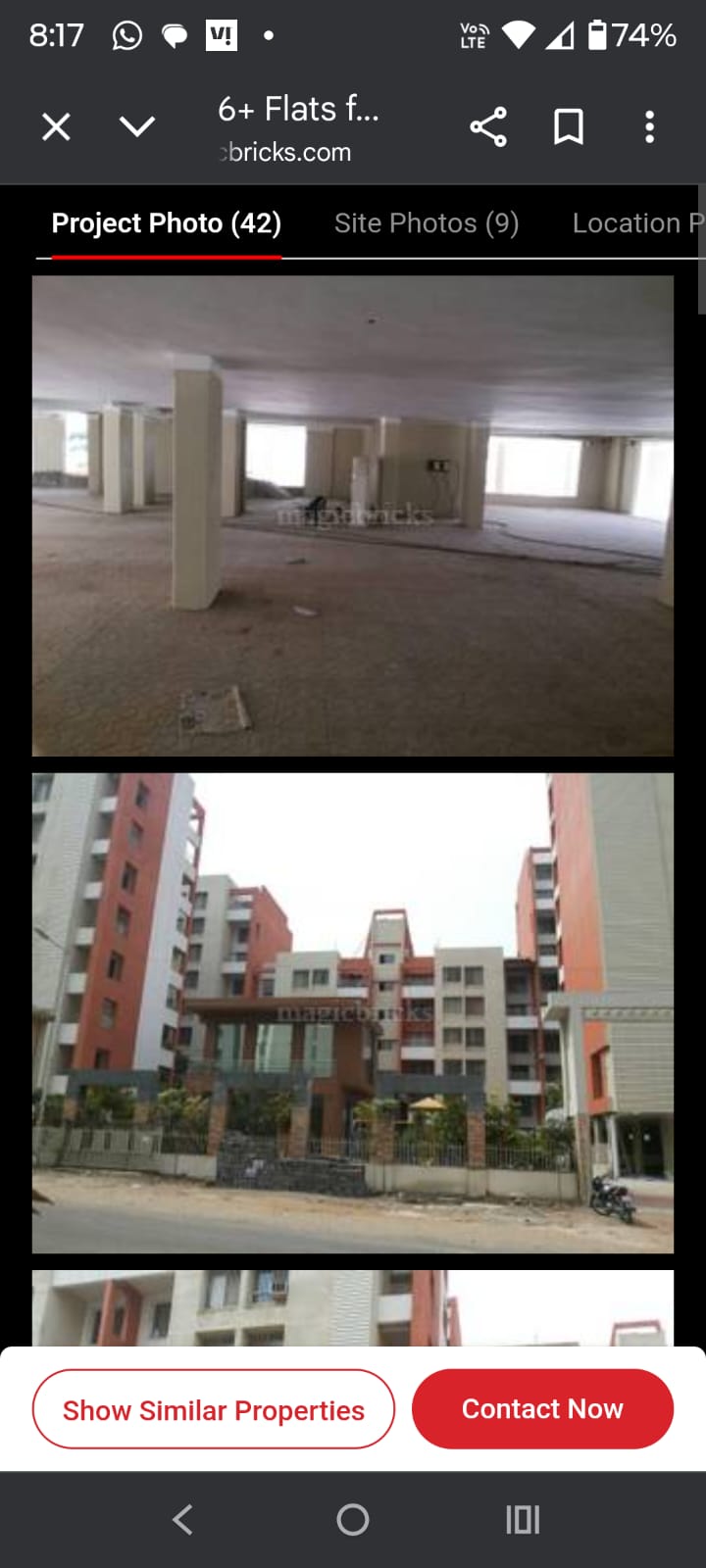 2 BHK Apartment For Rent in Welworth Paradise