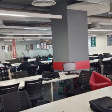 Team Area in  Office Space at Vipul Business Park, Tikri – for Rent