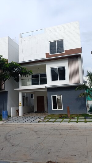 4 BHK Villa – Exterior View View at Bachupally - for Sale