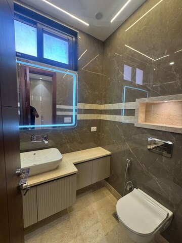 Kitchen in 3 BHK Builder Floor at Kalkaji – for Sale