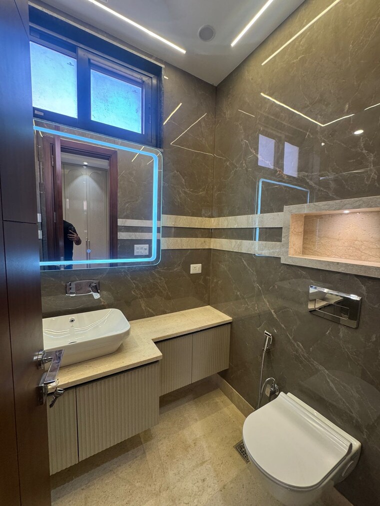 Kitchen, kalkaji 3 Bedroom 1800 Sq.Ft. Builder Floor In Kalkaji Delhi 9279573