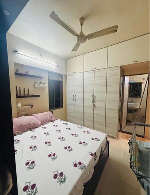 Master Bedroom in 1 BHK Apartment at Laxmi Tower Mira Road, Mira Road – for Sale