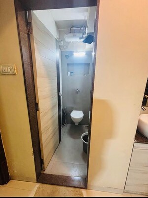 Bathroom in 1 BHK Apartment at Laxmi Tower Mira Road, Mira Road – for Sale