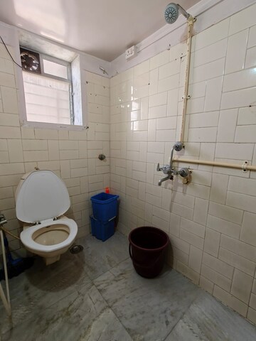Bathroom in 2 BHK Apartment at MIG Colony, Worli – for Rent