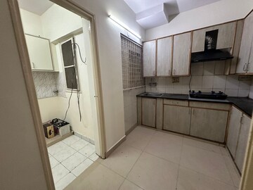Kitchen in 3 BHK Apartment at Suryamukhi Garden Apartment, Vittal Mallya Road – for Rent