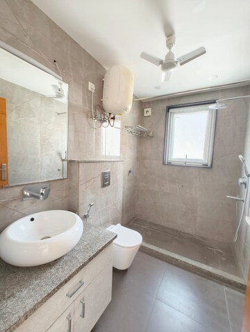 Bathroom in 4 BHK Builder Floor at Greater Kailash I – for Rent