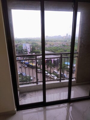 Balcony in 1 BHK Apartment at Sunteck West World, Tivri – for Rent