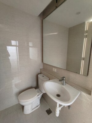 Bathroom in 1 BHK Apartment at New Panvel – for Rent