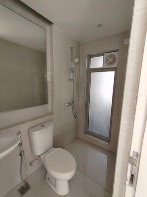 Bathroom in 1 BHK Apartment at New Panvel – for Rent