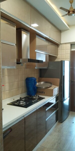 Kitchen in 3 BHK Apartment at Db Realty Orchid Enclave, Agripada – for Sale