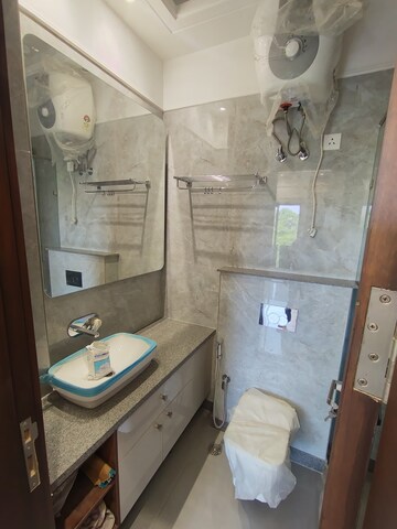 Bathroom in 3 BHK Builder Floor at Shivalik Colony – for Sale