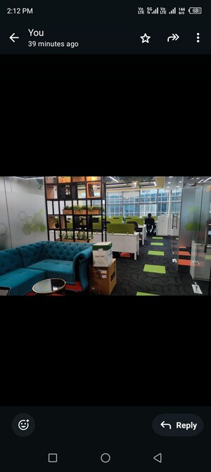 Bedroom in  Office Space at Trehan Iris Techpark, Sector 48 – for Rent