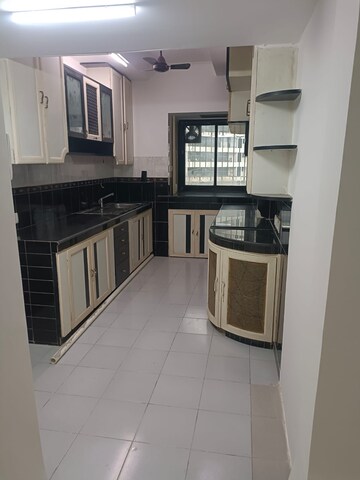 Kitchen in 3 BHK Apartment at Highland Park Andheri West, Andheri West – for Rent