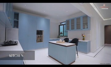 Kitchen in 3 BHK Apartment at Shapoorji Pallonji Kingstown, Hadapsar – for Sale