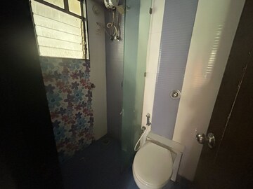 Bathroom in 1 BHK Apartment at Kanchannaban CHS, Uthalsar – for Rent