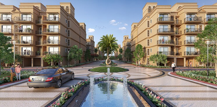 Exterior View, signature-global-park-4-and-5 3 Bedroom 1145 Sq.Ft. Builder Floor In Sohna Sector 36 Gurgaon 9279792