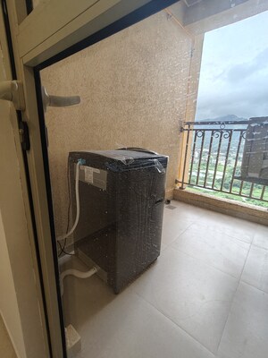 Balcony in 2 BHK Apartment at Hiranandani Fortune City, New Panvel – for Rent