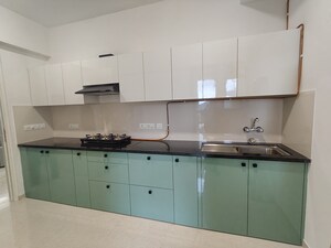 Kitchen in 2 BHK Apartment at Hiranandani Fortune City, New Panvel – for Rent