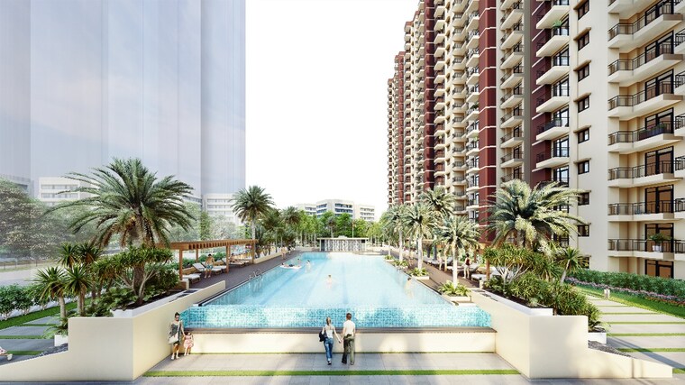 Swimming Pool, kvd-wind-park 2 Bedroom 997 Sq.Ft. Apartment In Tech Zone 4 Greater Noida Greater Noida 9279727