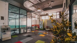 Building Lobby in  Office Space at Vijay Nagar – for Rent