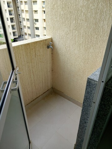 Balcony in 1 BHK Apartment at Godrej City, Poyanje – for Rent
