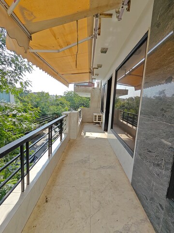 Balcony in 3 BHK Builder Floor at Apex Apartments, Sector 45 – for Rent
