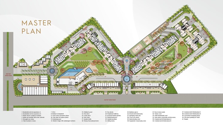 Master Plan, international airport road 3.5 Bedroom 2150 Sq.Ft. Apartment In International Airport Road Zirakpur 9279912