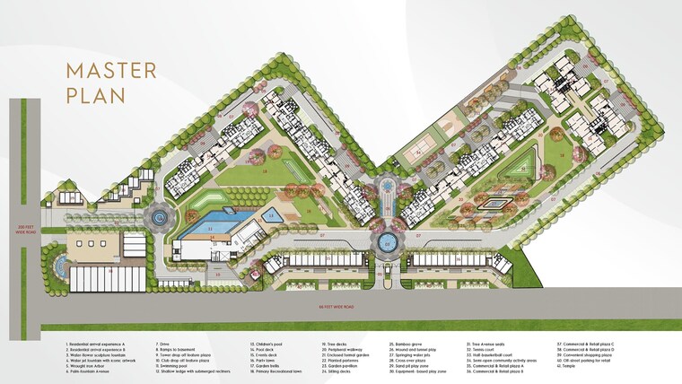 Master Plan, international airport road 3.5 Bedroom 2150 Sq.Ft. Apartment In International Airport Road Zirakpur 9279912