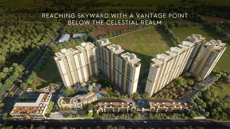 Exterior View, international airport road 3.5 Bedroom 2150 Sq.Ft. Apartment In International Airport Road Zirakpur 9279912