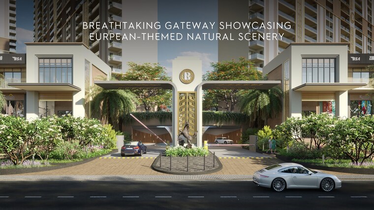 Exterior View, international airport road 3.5 Bedroom 2150 Sq.Ft. Apartment In International Airport Road Zirakpur 9279912