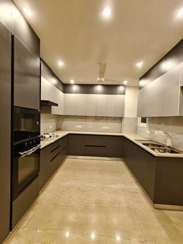 Kitchen in 4 BHK Builder Floor at Queens Plaza, Sector 43 – for Rent