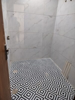 Bathroom in 3 BHK Builder Floor at Dhakoli – for Sale