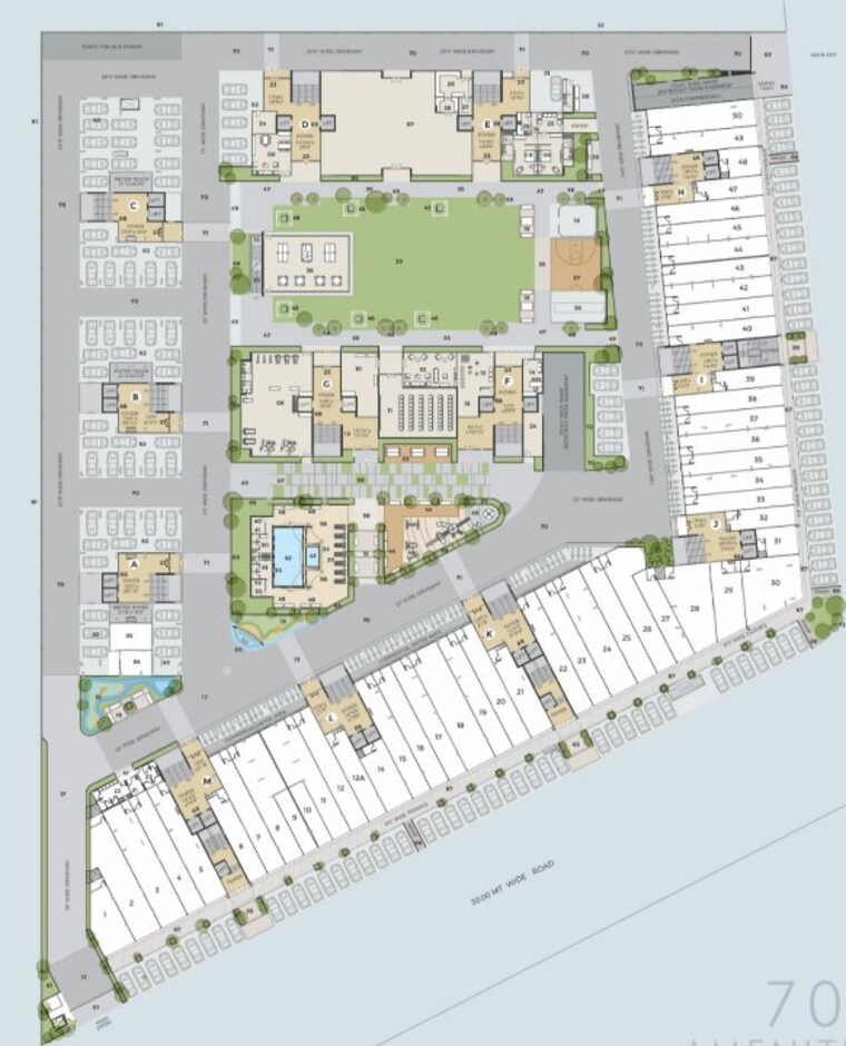 Master Plan, shilp-revanta 3 Bedroom 1510 Sq.Ft. Apartment In Shela Ahmedabad 9279819