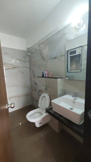 Attached Bathroom in 3 BHK Apartment at Karishma Society, Kothrud – for Sale