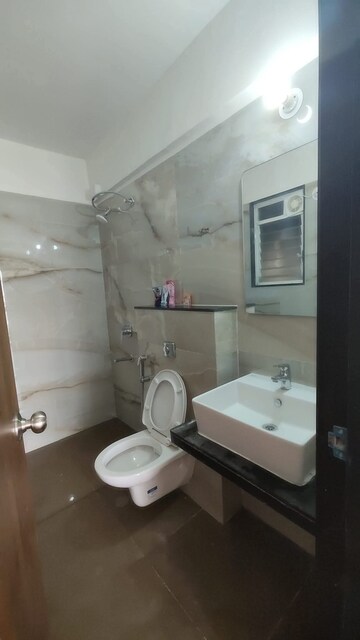 Bathroom in 3 BHK Apartment at Karishma Society, Kothrud – for Sale