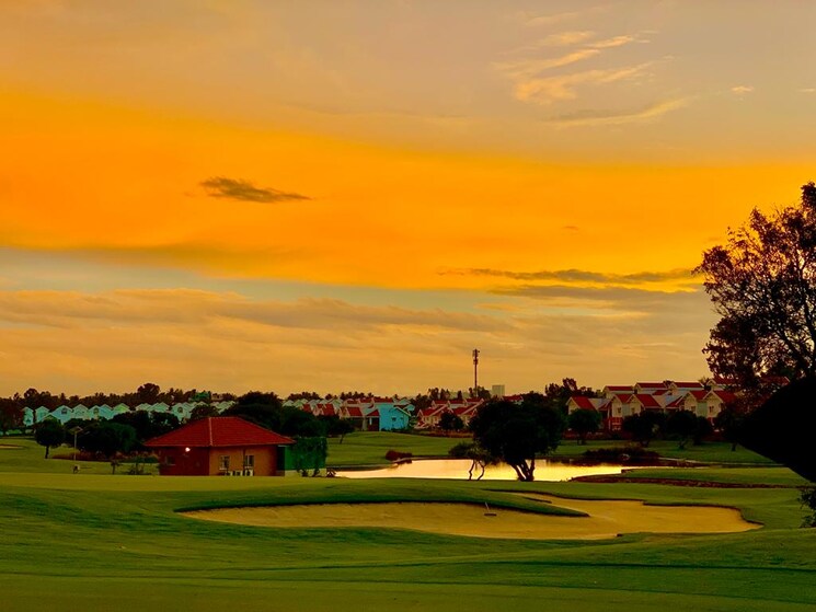 Exterior View, prestige-augusta-golf-village 3 Bedroom 2400 Sq.Ft. Villa In Kothanur Bangalore 9280026