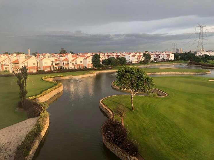 Exterior View, prestige-augusta-golf-village 3 Bedroom 2400 Sq.Ft. Villa In Kothanur Bangalore 9280026