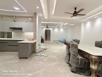 Living Room in 4 BHK Builder Floor at Vasant Kunj – for Rent