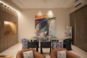 Living Room in 3 BHK Apartment at Bombay Realty One ICC, Wadala – for Rent