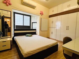 Bedroom in 3 BHK Apartment at Vasant Kunj – for Rent