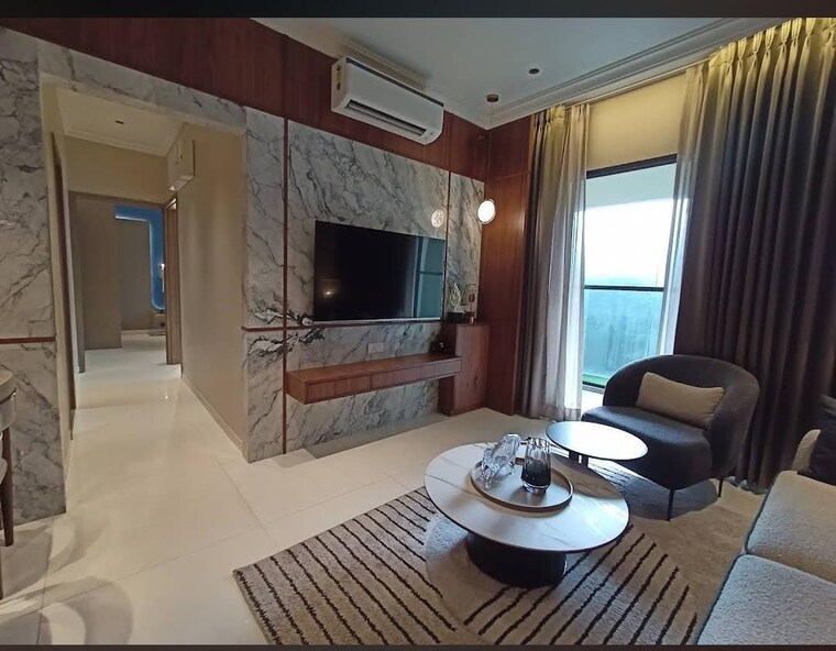 Living Room, kumar-magna-city 3 Bedroom 1053 Sq.Ft. Apartment In Manjri Budruk Pune 9280096