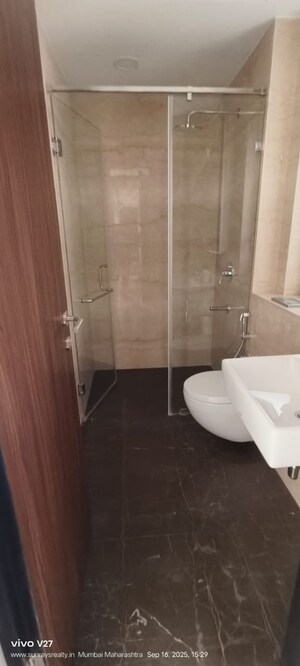 Bathroom in 3 BHK Apartment at Lodha The Park Tower 6, Worli – for Rent